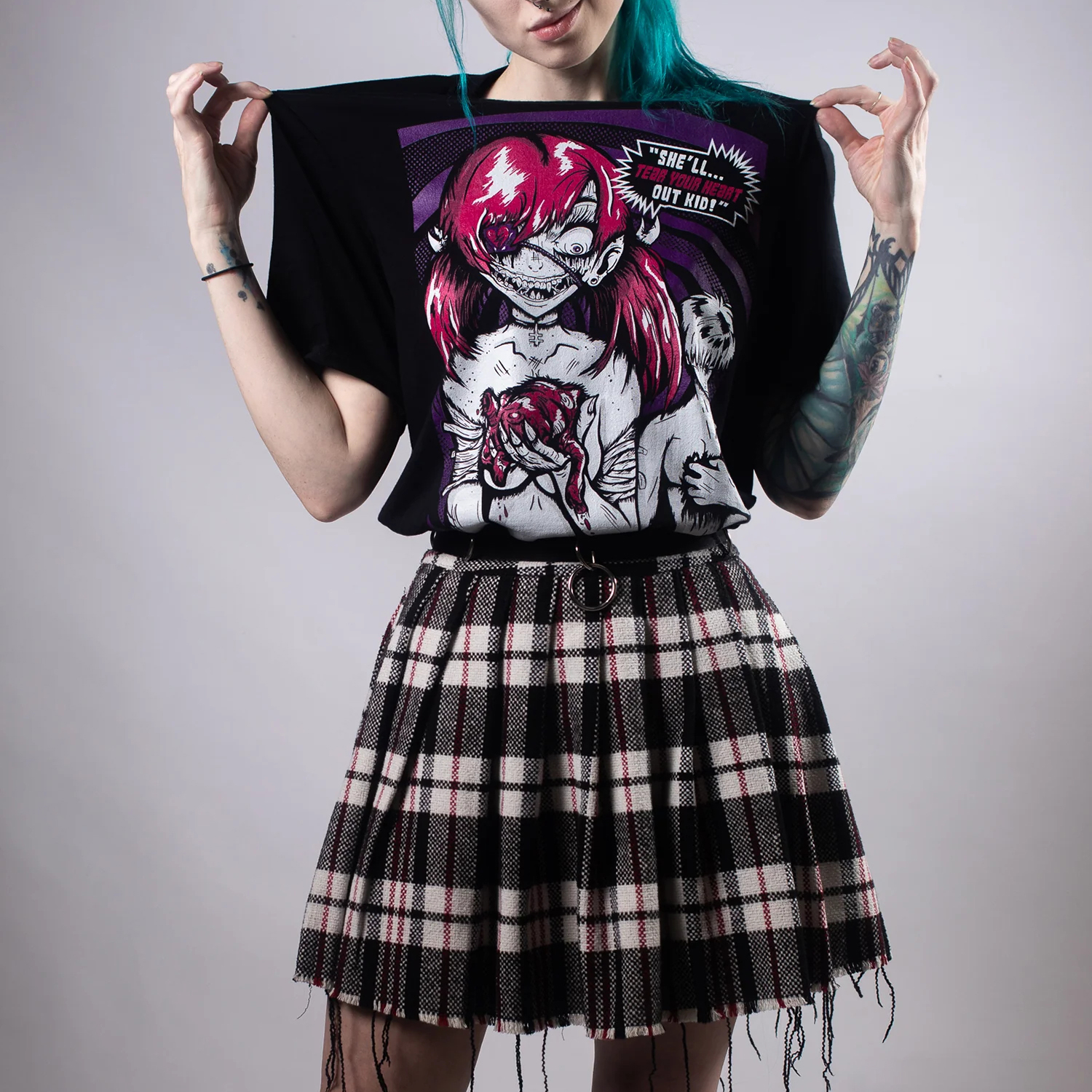 She'll Tear Your Heart Out Kid T-Shirt