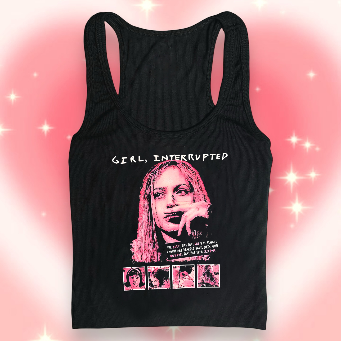Girl Interrvpted Tank Top