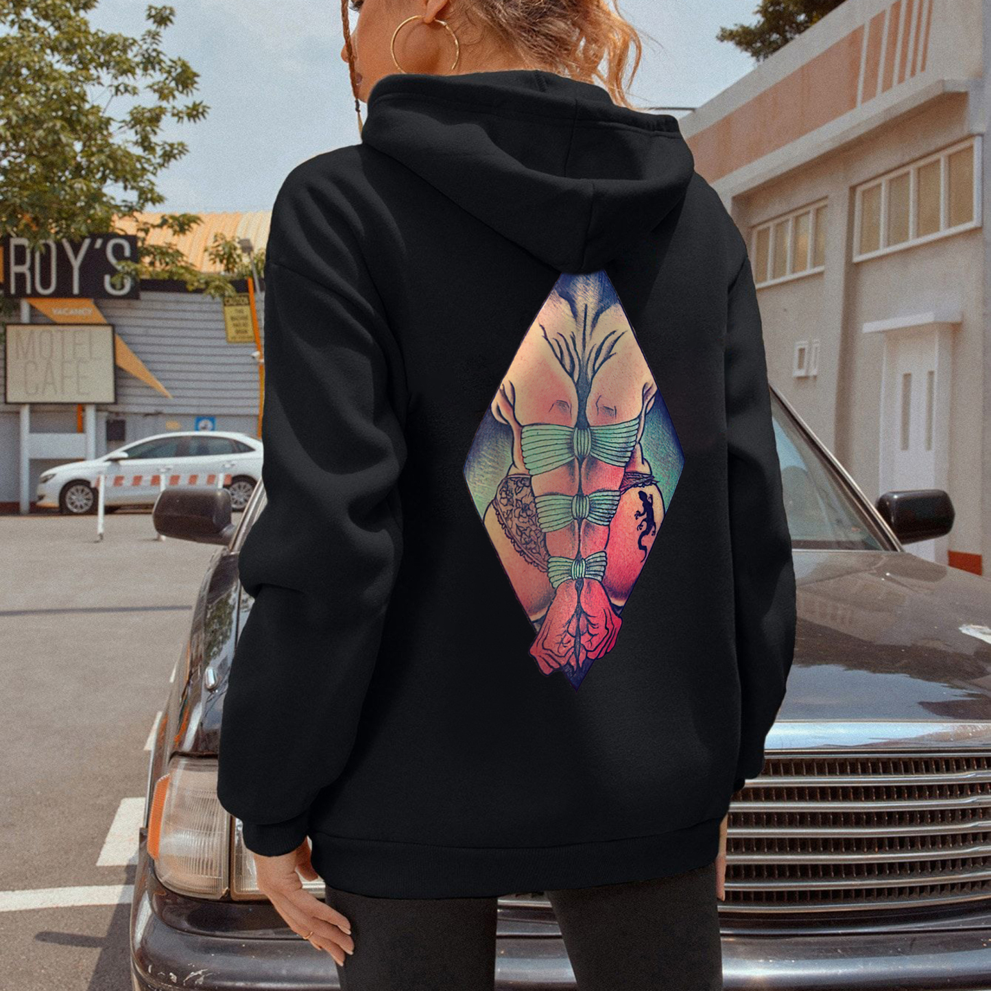 Bondage Games Printed Women's Hoodie