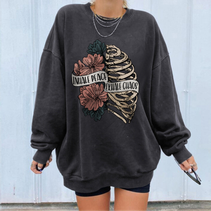 Sketekon & Flower Sweatshirt
