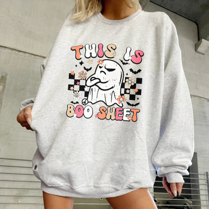 This Is Boo Sheet Sweatshirt