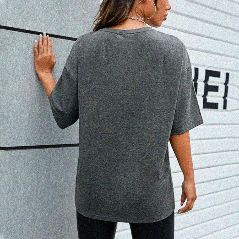 Death by overthinking Skeleton Printed T-shirt