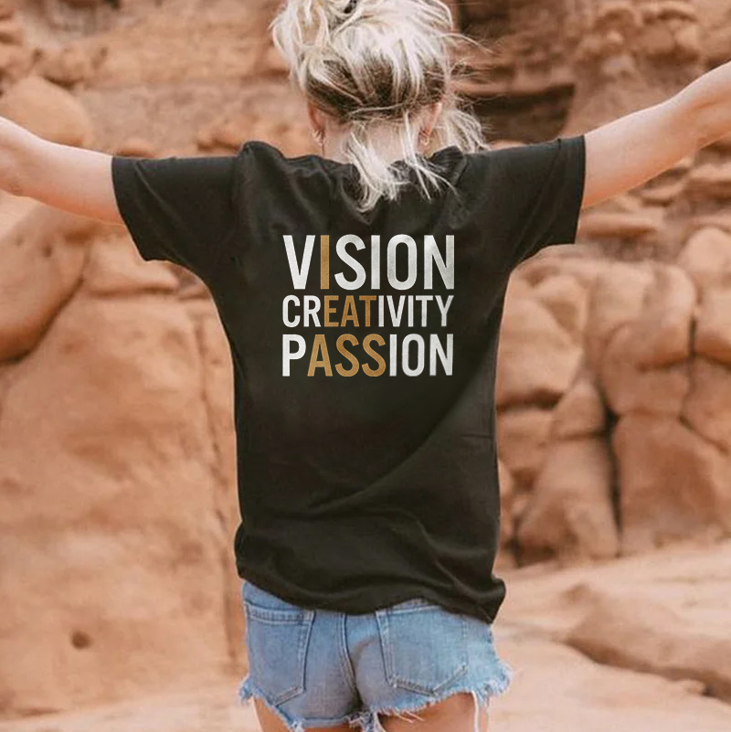 Vision Creativity Passion T-shirt