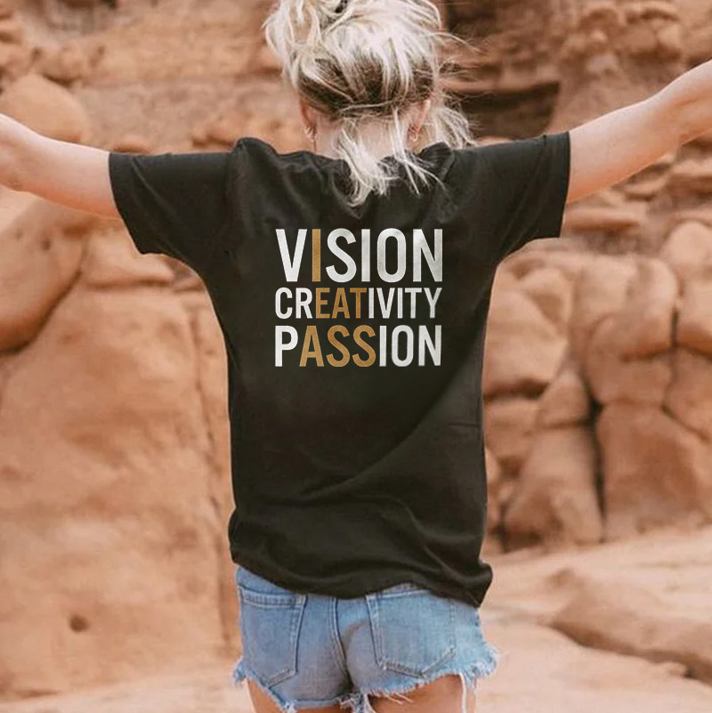Vision Creativity Passion T-shirt