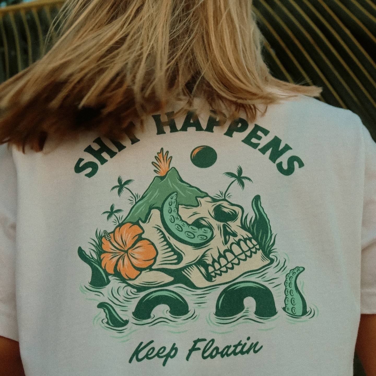Sh*t Happens Printed Women's T-Shirt