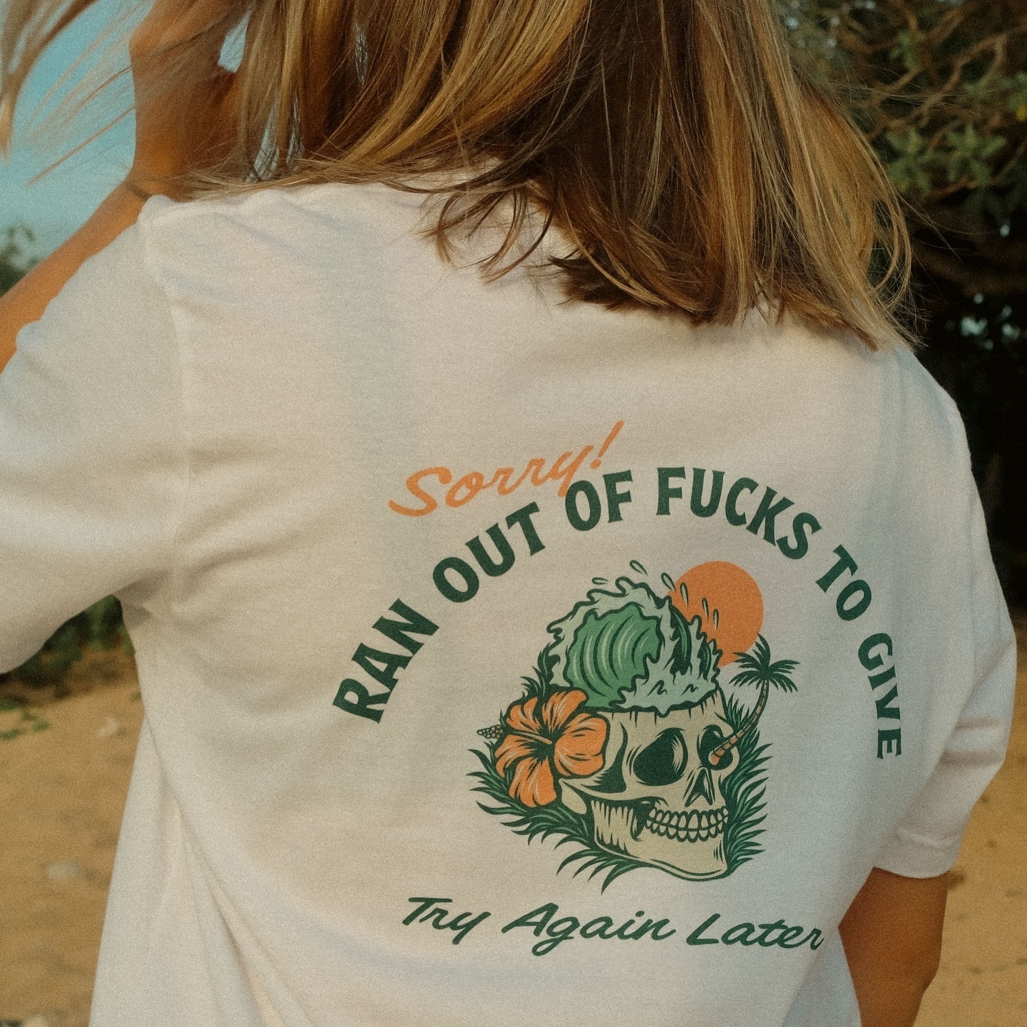 Ran Out Of Fucks To Give Printed Women's T-Shirt