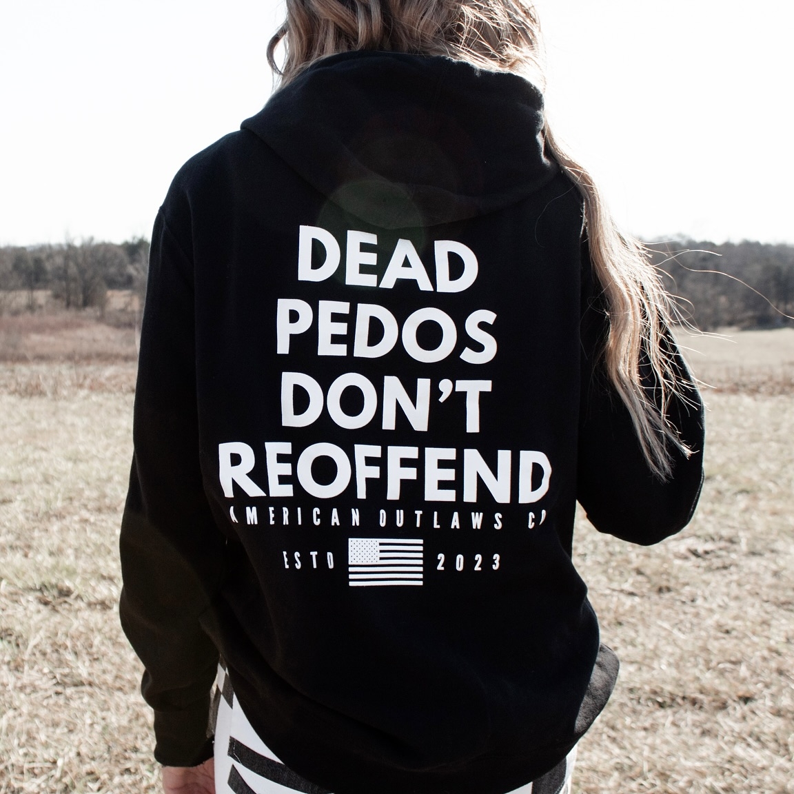Dead Pedos Printed Women's Hoodie