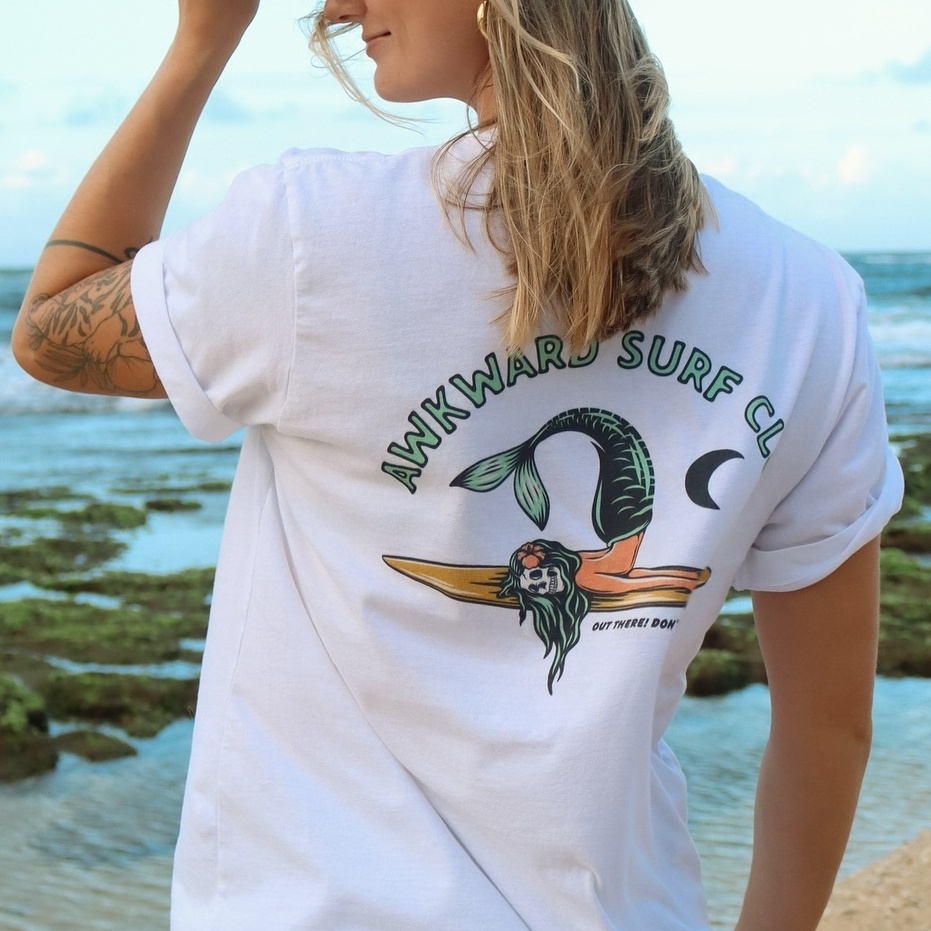 Out There Don't Care Printed Women's T-Shirt