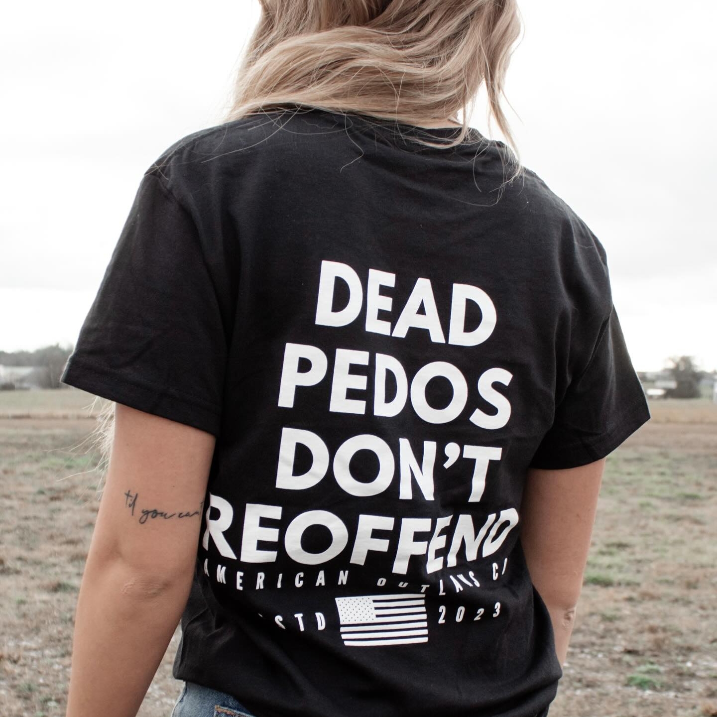 Dead Pedos Printed Women's T-Shirt