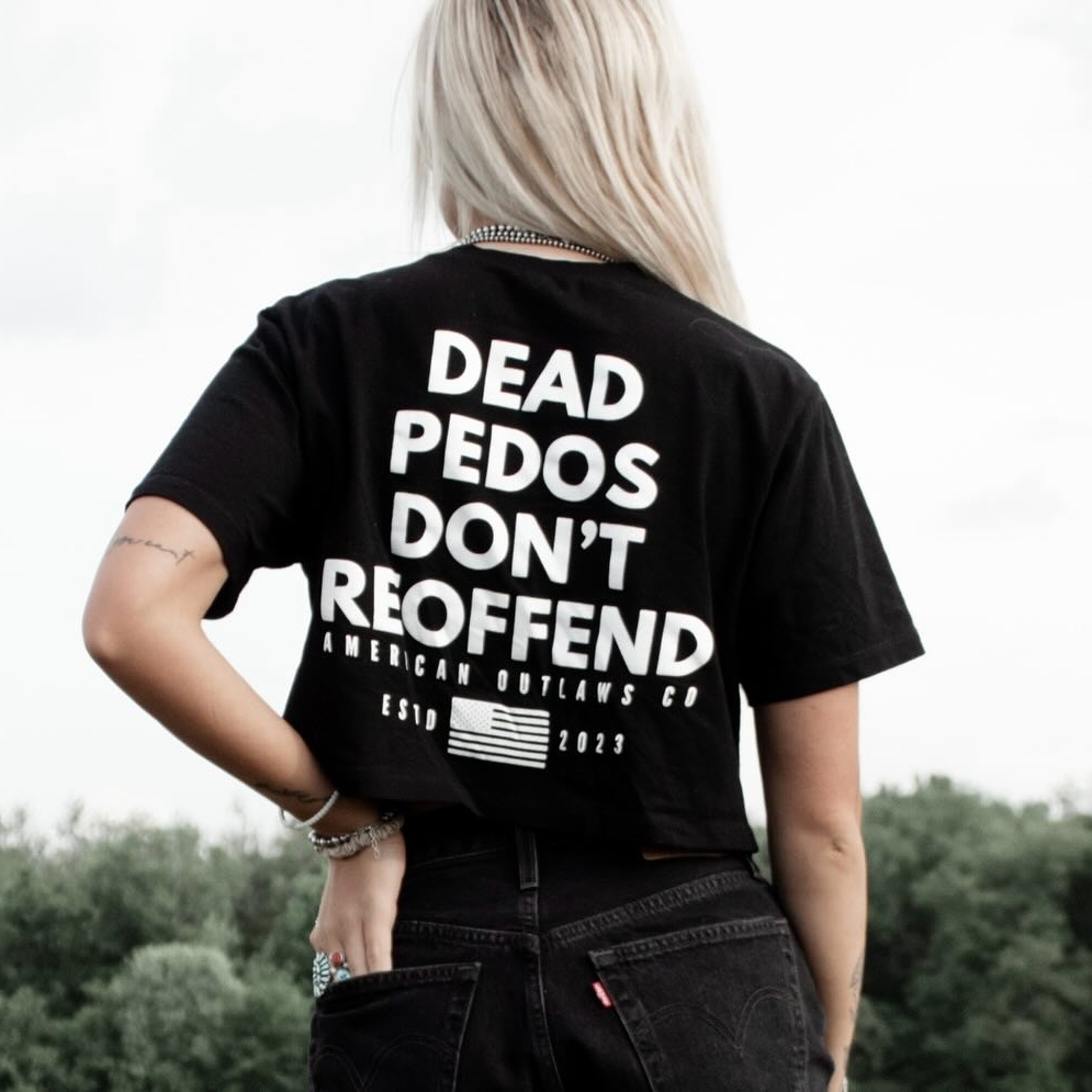 Dead Pedos Printed Women's T-Shirt