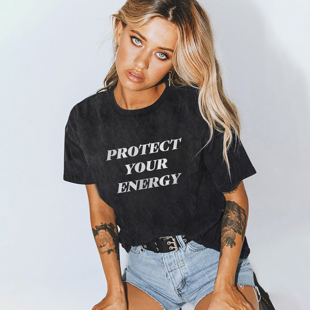 Protect Your Eneergy Crew Neck T-shirt