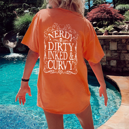 Nerdy Dirty Inked & Curvy T-shirt