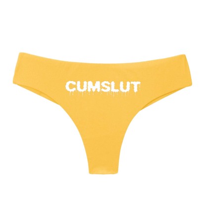 Cumslut Printed Sexy Panties