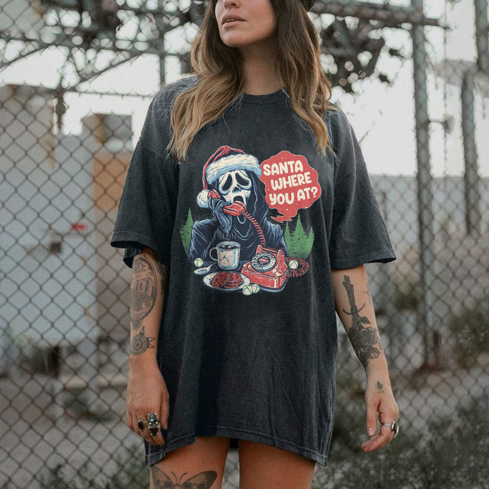 Santa Where You At T-shirt