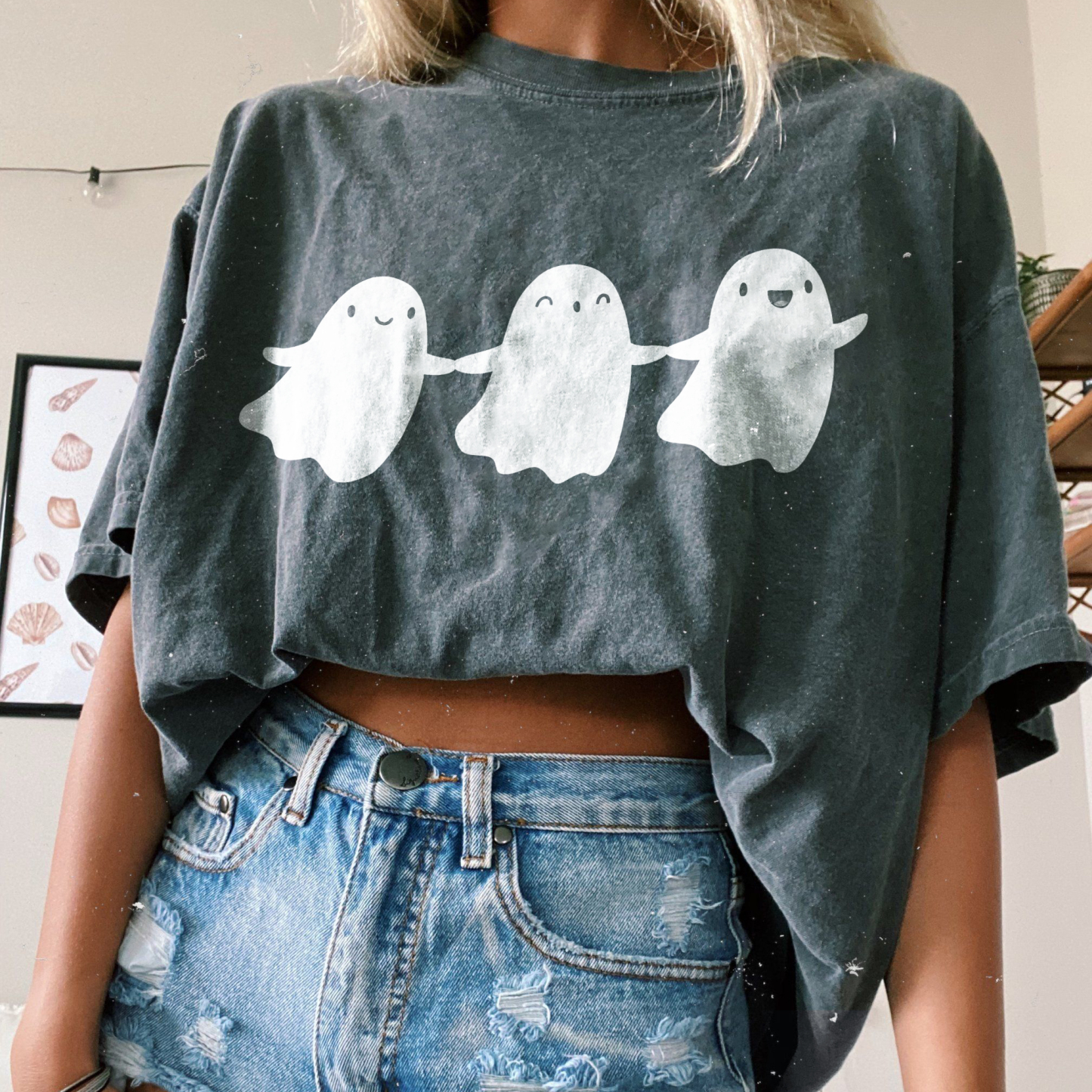 Three Cute Little Ghost T-shirt