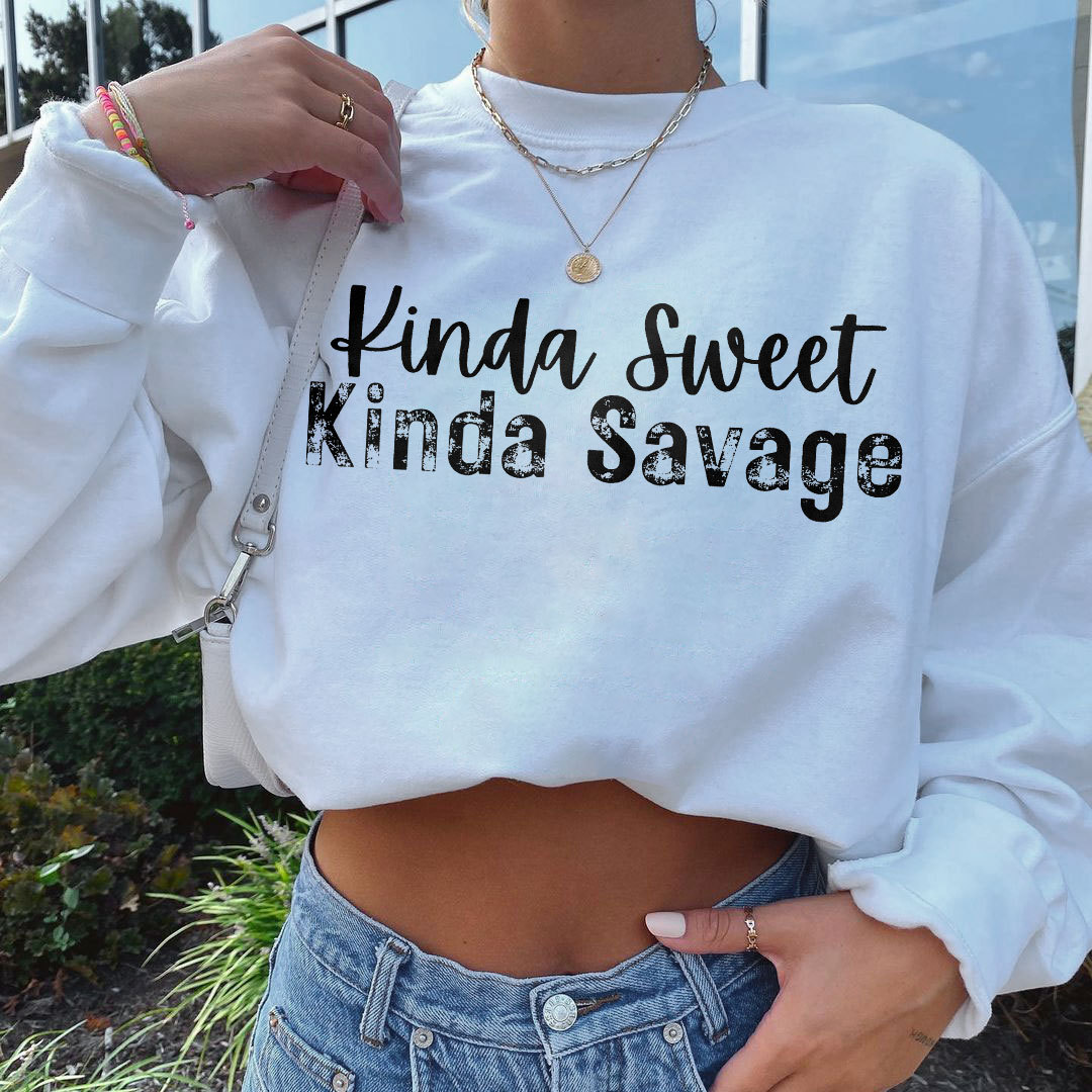 Kinda Sweet Kinda Savage Sweatshirt
