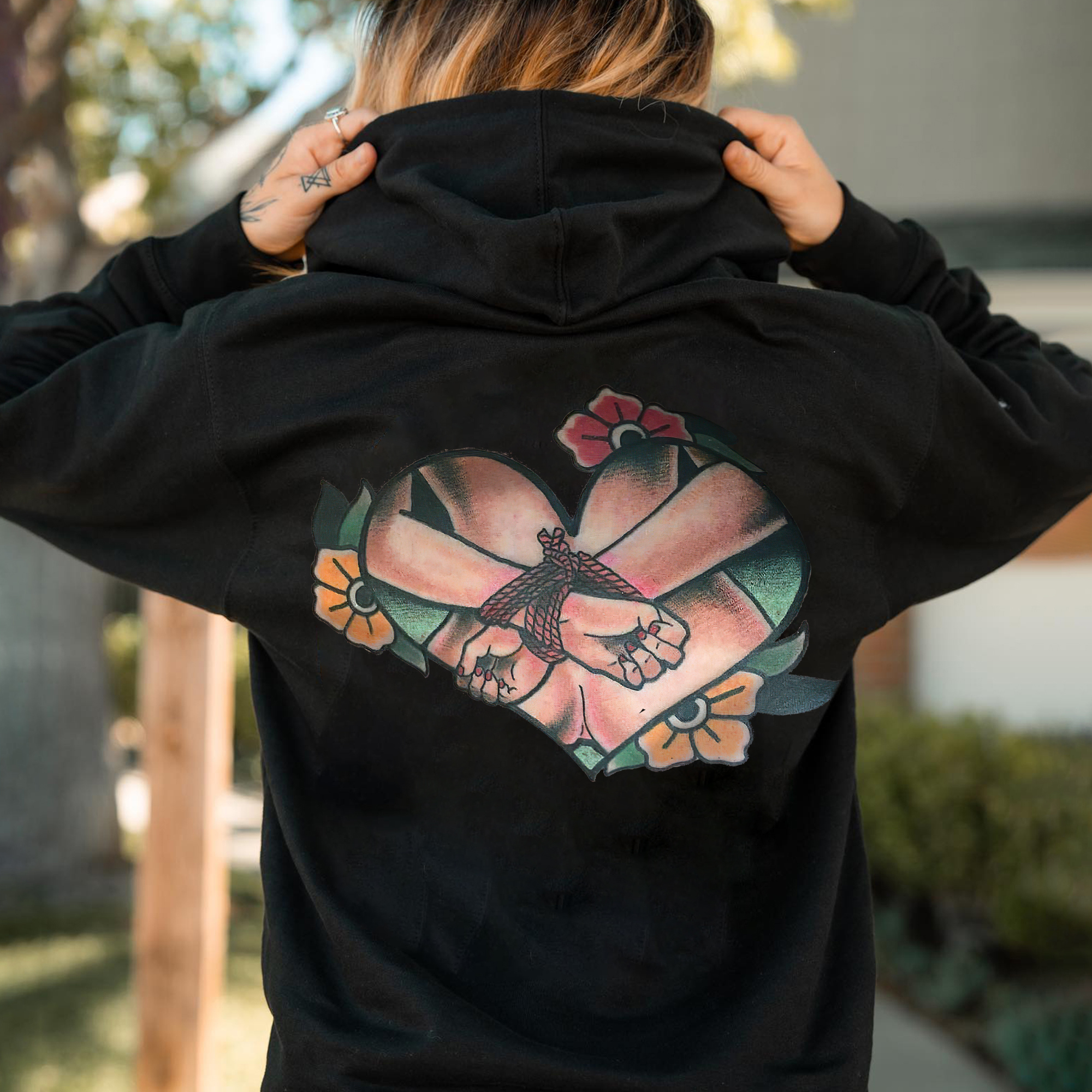 Bondage Games Printed Women's Hoodie