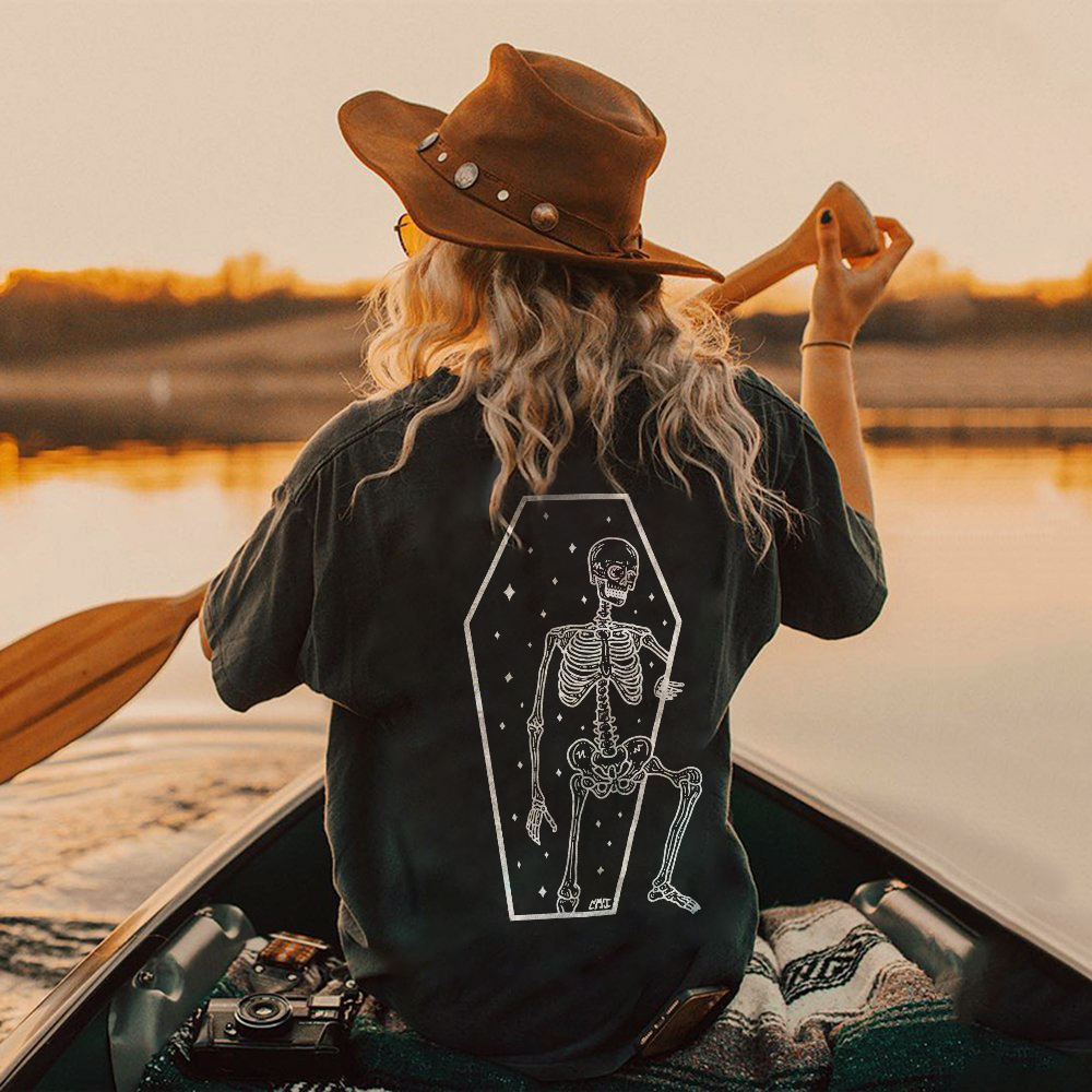 Skull  Printed T-shirt