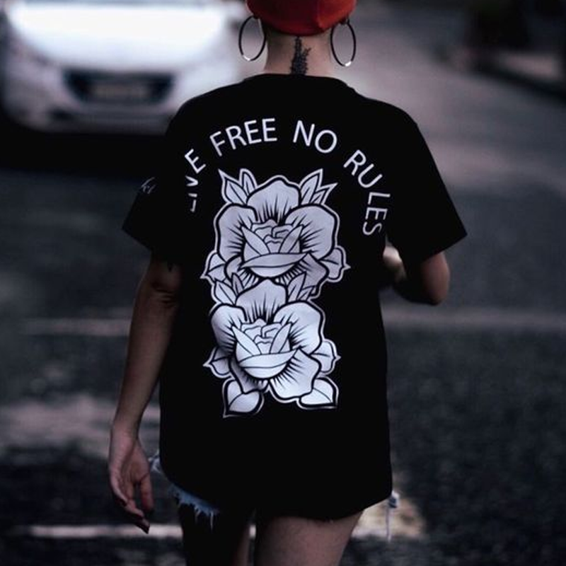Live Free No Rules T-shirt