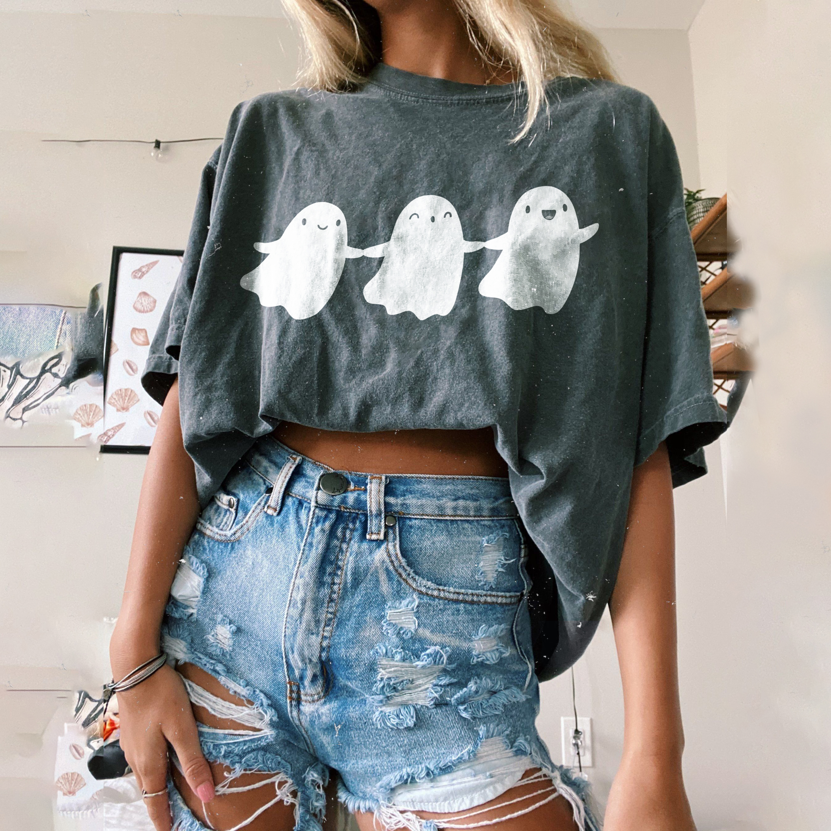 Three Cute Little Ghost T-shirt