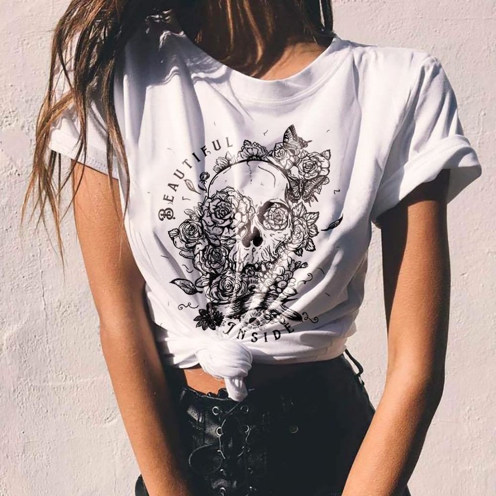 Beautiful Inside Skull T-shirt