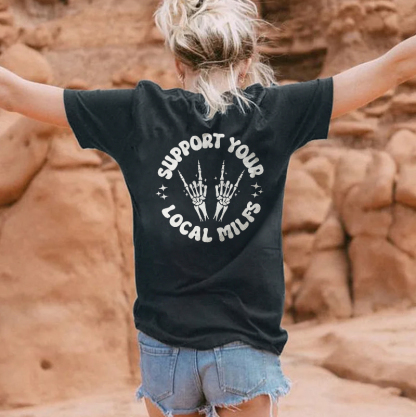 Support Your Local Milfs T-shirt