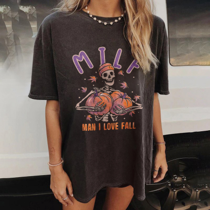 Milf Man I Love Fall T-shirt