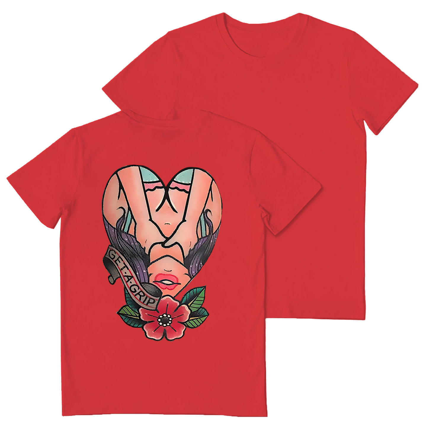 Get A Grip Print Women's T-shirt