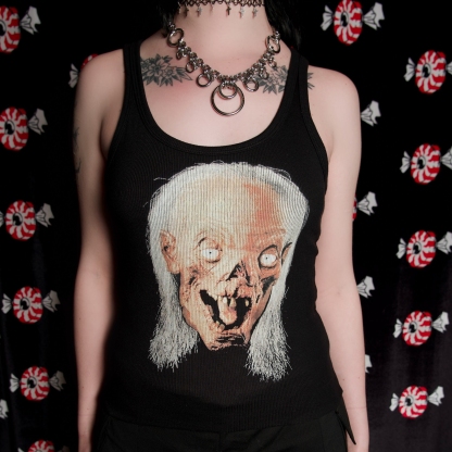 Crypt-Keeper Print Tank Top
