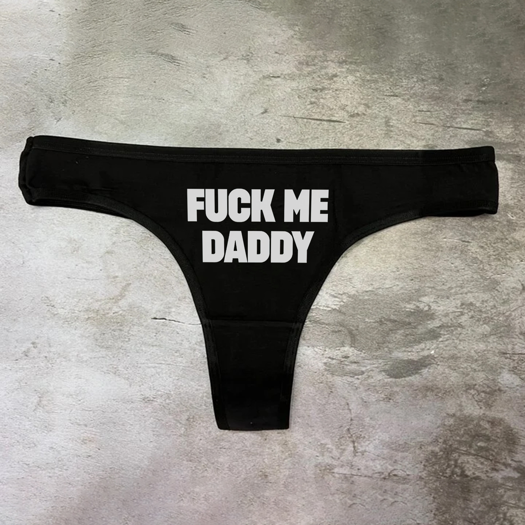 Fuck Me Daddy Printed Sexy Women's Panties