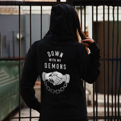 Down With My Demons Hoodie