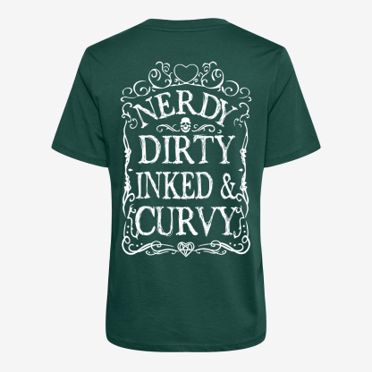 Nerdy Dirty Inked&Curvy T-shirt