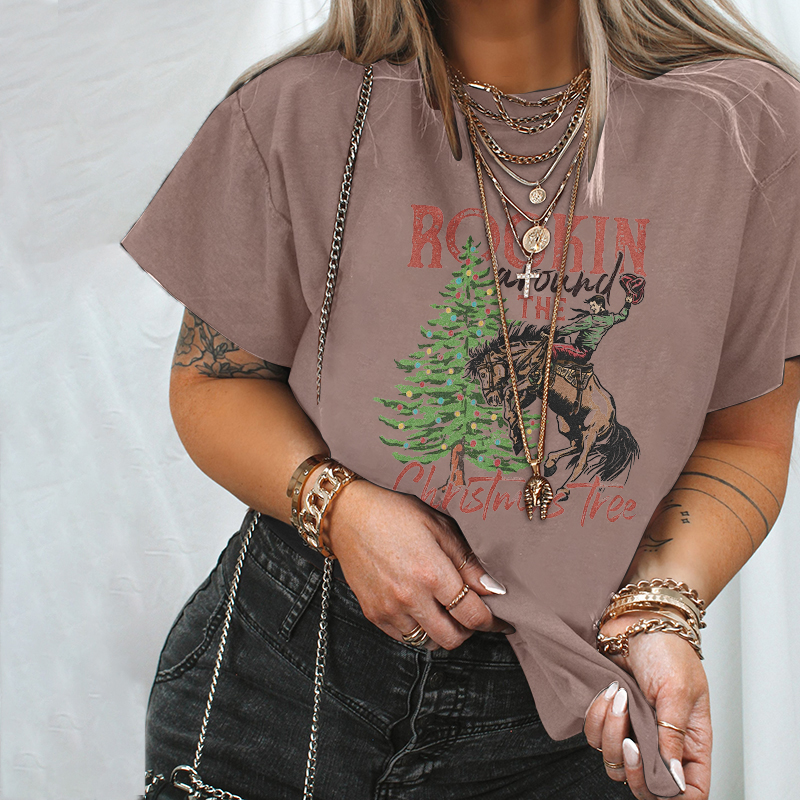 Rockin Around The Christmas Tree T-shirt