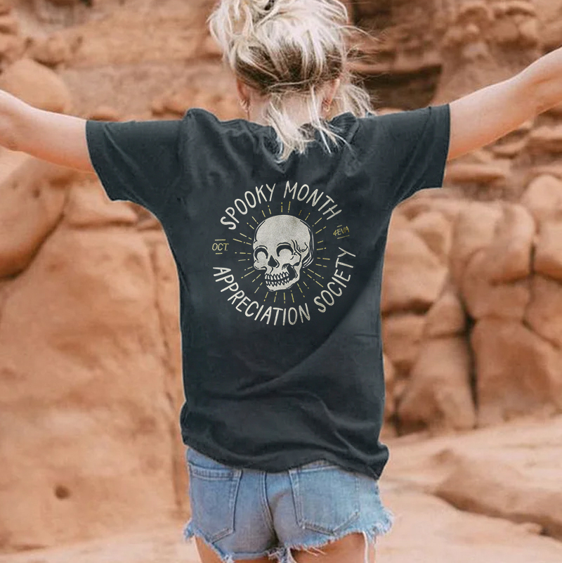 Spooky Month Appreciation Society T-shirt