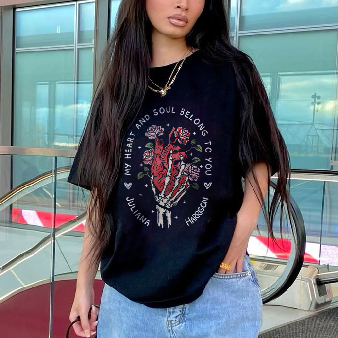 My Heart And Soul Belone To You T-shirt