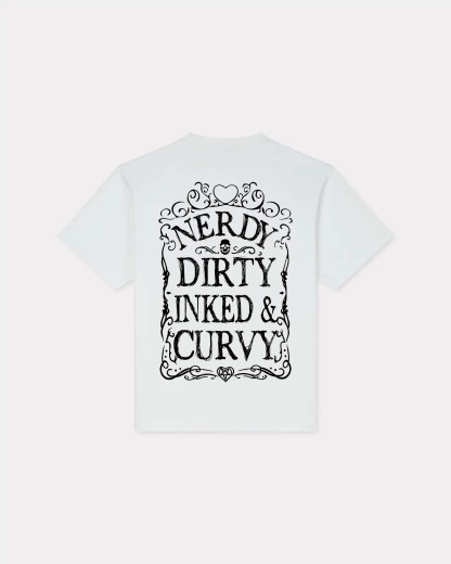 Nerdy Dirty Inked&Curvy T-shirt