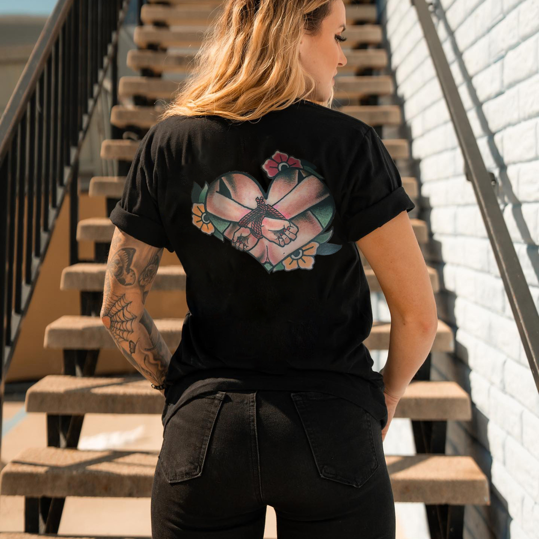 Bondage Game Printed Women's T-shirt