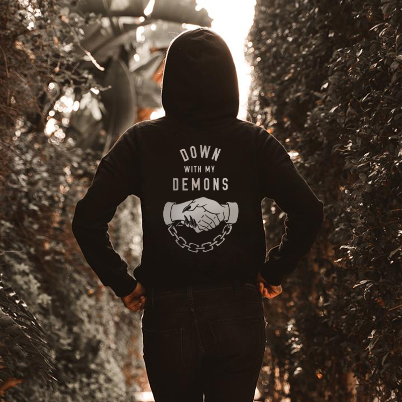 Down With My Demons Hoodie