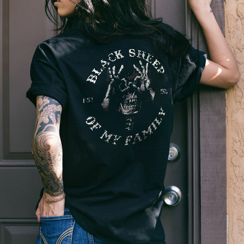 Black Sheep Of My Family Regular T-shirt