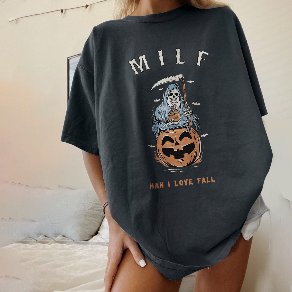 Milf Man I Love Fall T-shirt