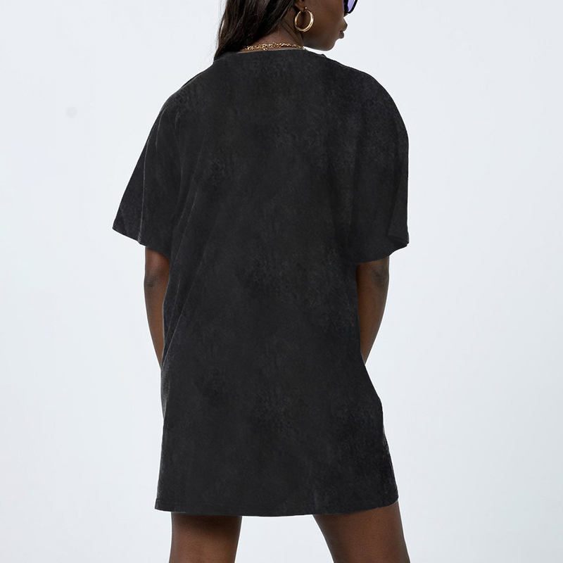 Cool Skull Hand Posture Print T-shirt