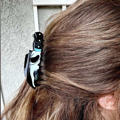 Horror Scream Hair Clip