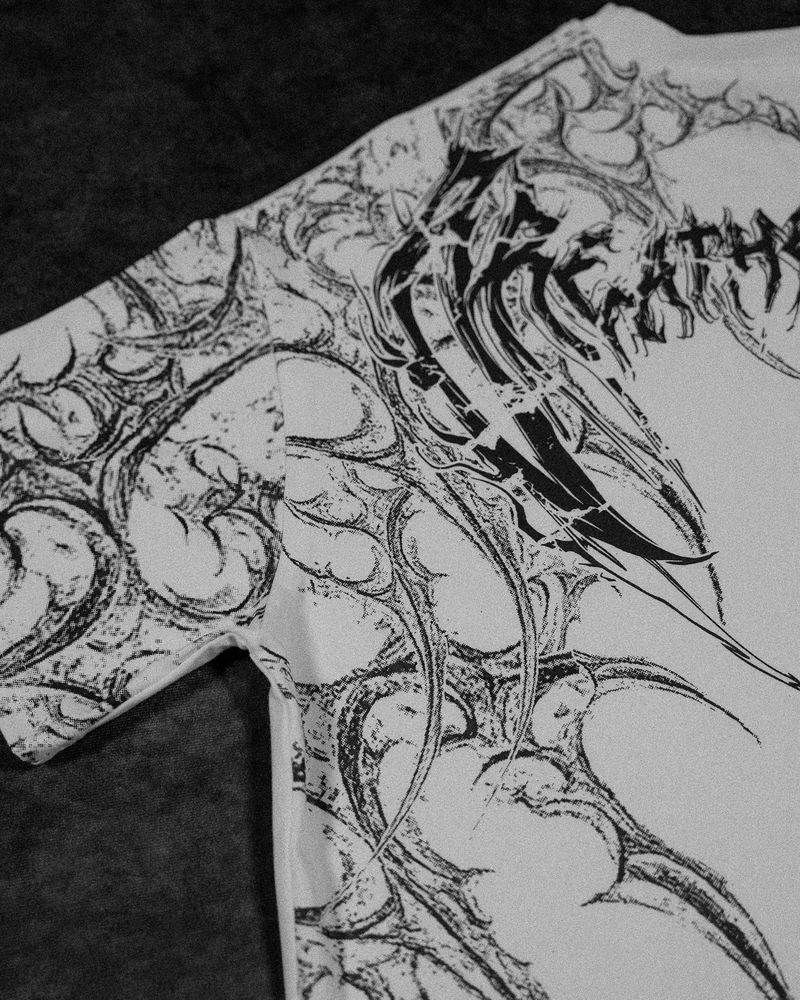 Womens Immoria Oversized Lightweight Tee DIVINE WHITE