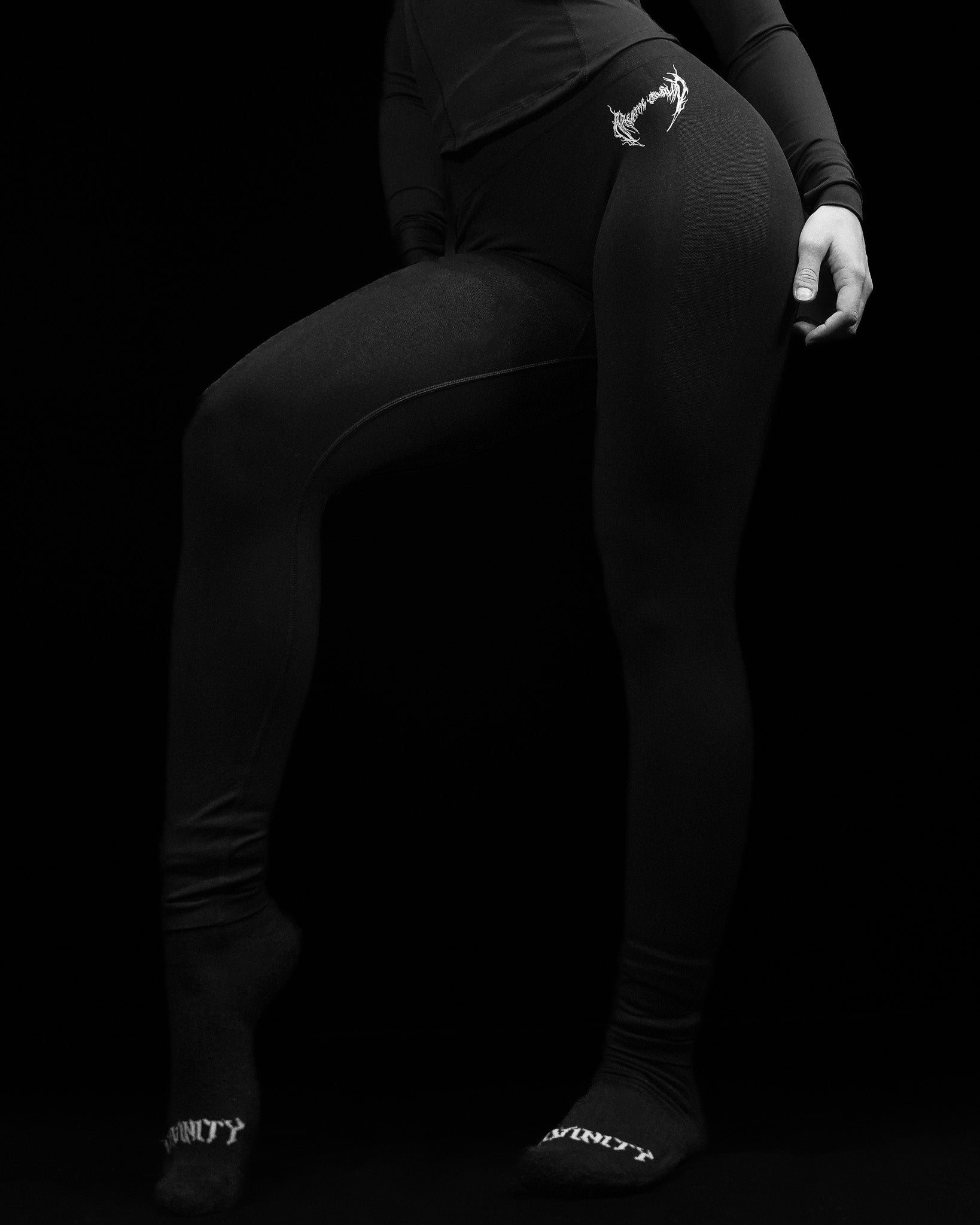Womens  Basic Leggings VOID BLACK
