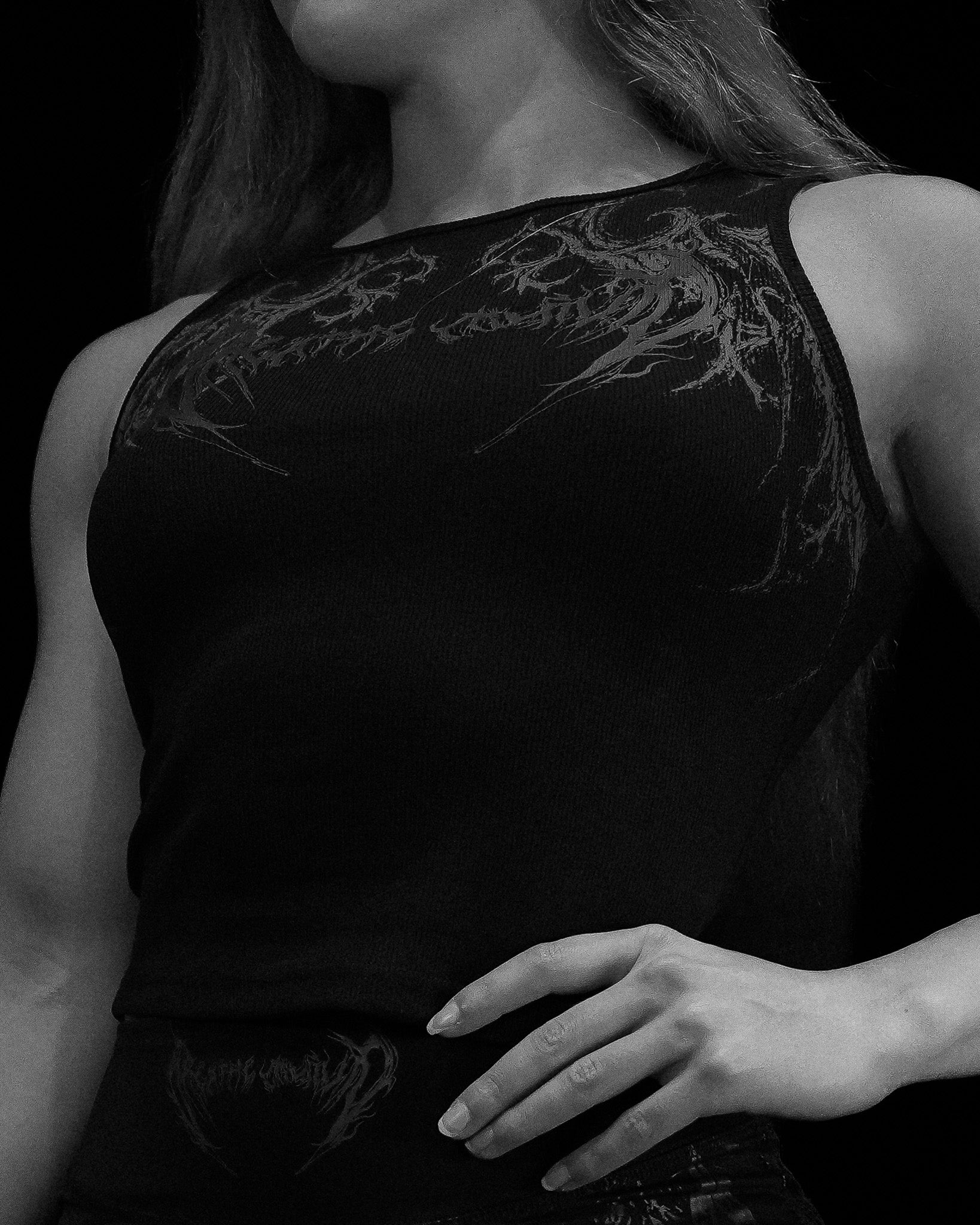 Women's Nocturne Tank Top DARKNESS