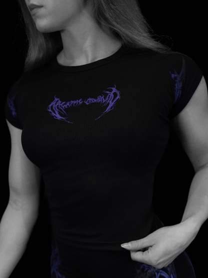 Womens Valkyrie Baby Tee DUSK