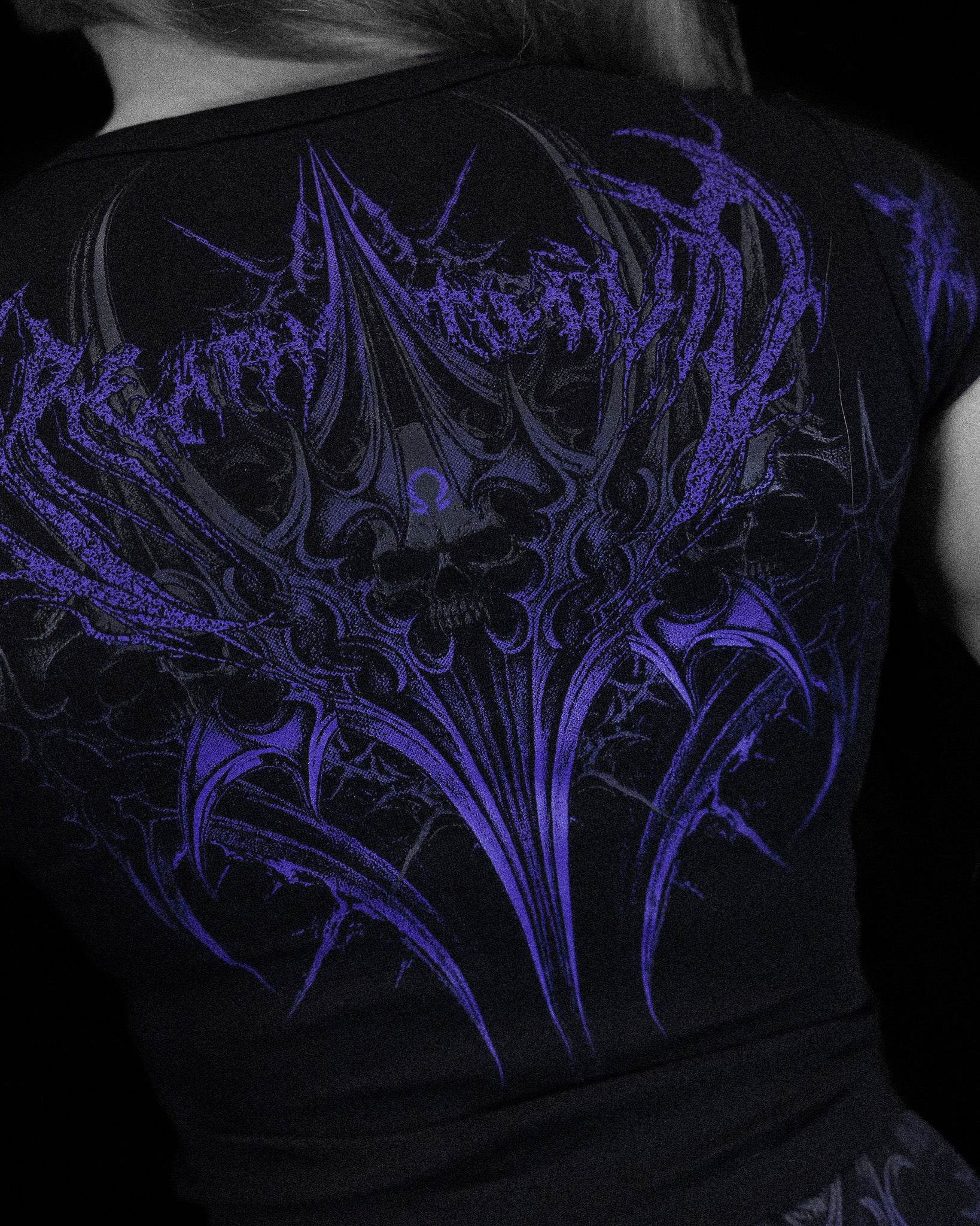 Womens Valkyrie Baby Tee DUSK