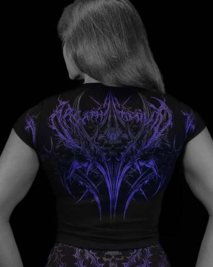 Womens Valkyrie Baby Tee DUSK