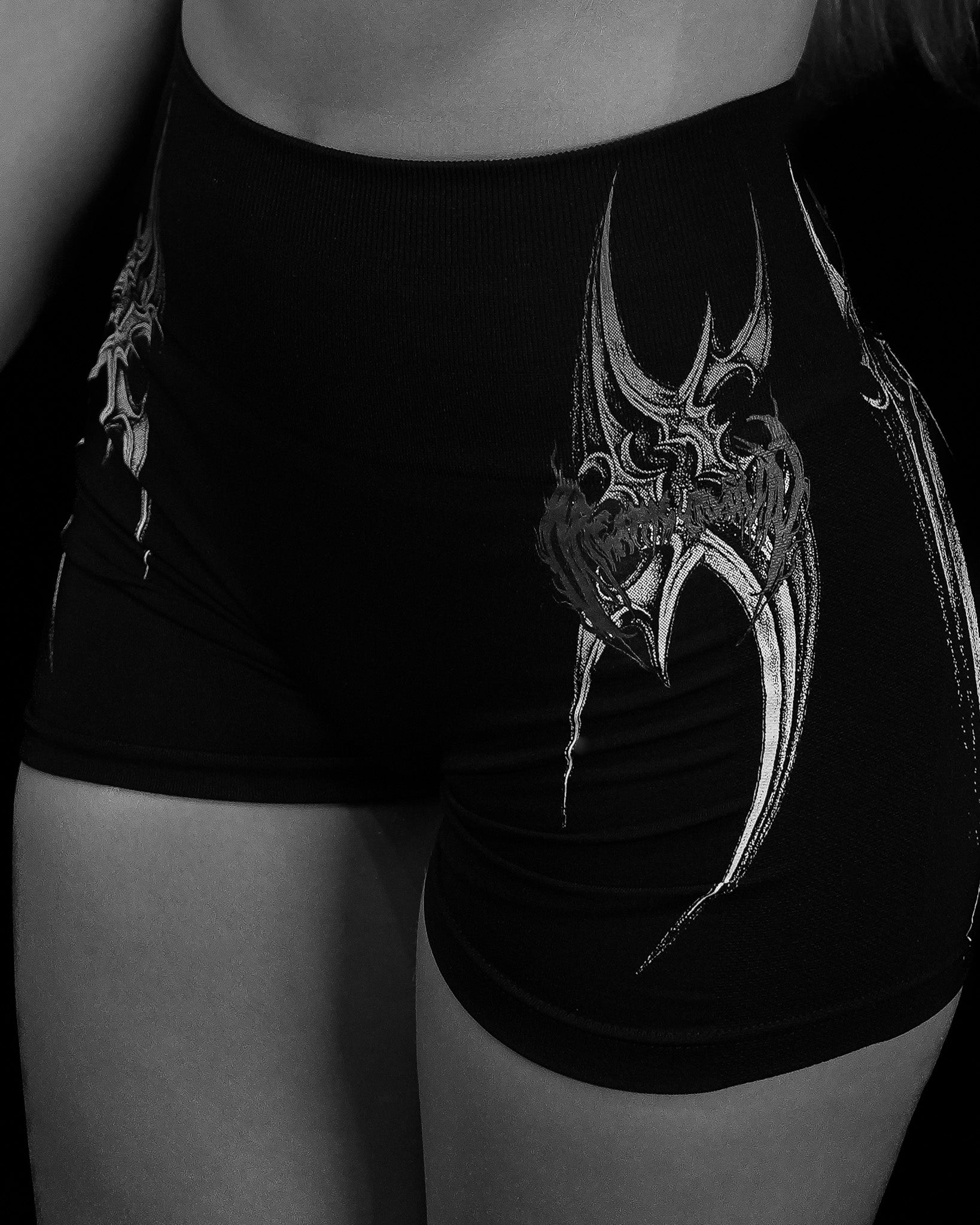Womens  Valkyrie Seamless Shorts VOID BLACK