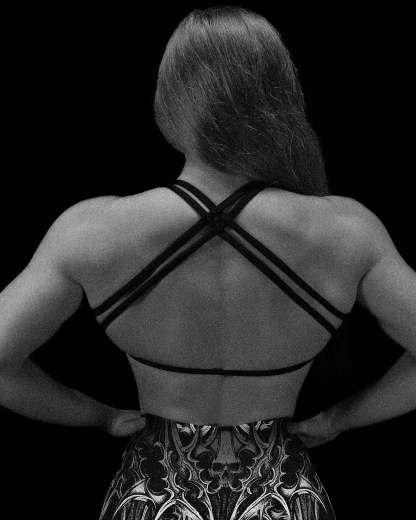Women's  Divine Sports Bra VOID BLACK